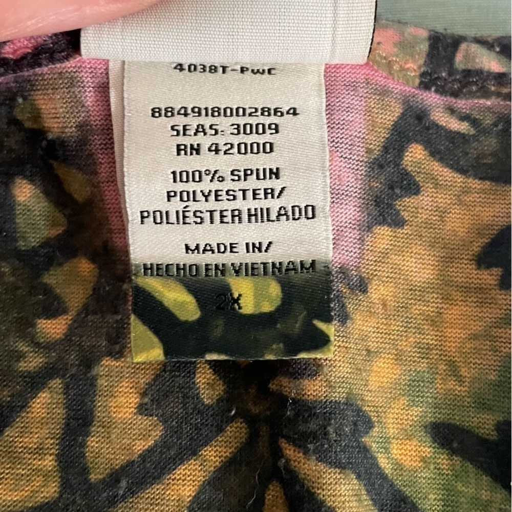 Cute tank top colorful tunic top / dress - Picture 3 of 9